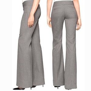 The Limited Stretch Gray Wide Leg Trouser Pant EUC Sz4